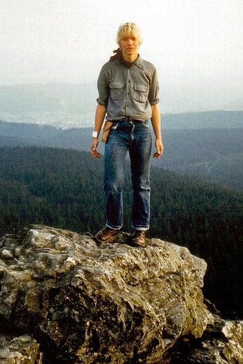 Auf dem Falkenstein im bayrischen Wald