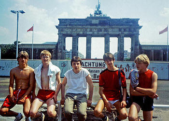 Brandenburger Tor - noch vor der Wende