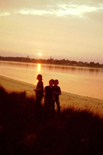 Abends am Strand