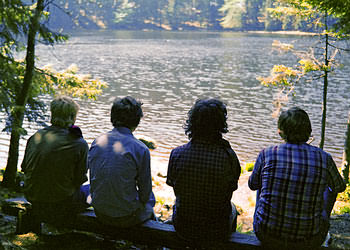 am Wildsee gerastet und gebadet