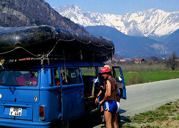 Rafting franz.Alpen am Pt.Buech