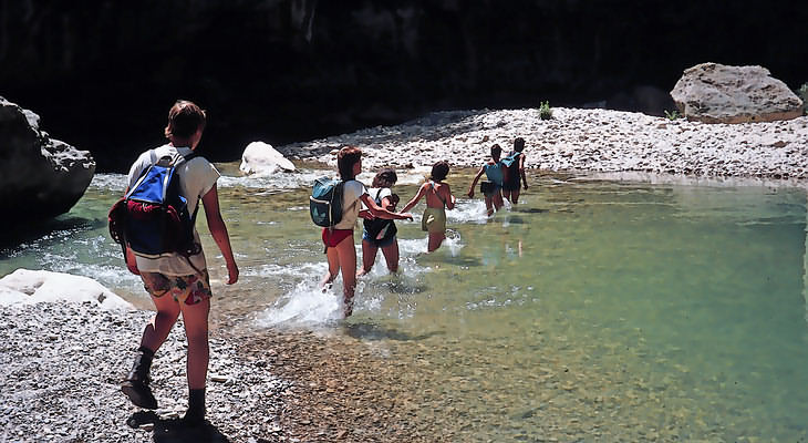 Wandern im Grand Canyon du Verdon